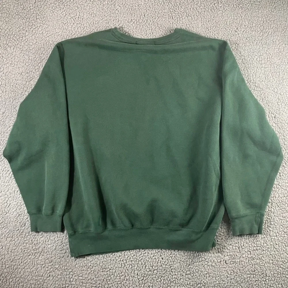 Polo Ralph Lauren Mens XL Green Crewneck Fleece Pullover Sweatshirt